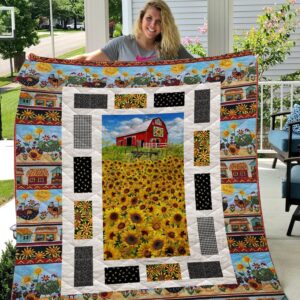 Sunflowers Farm Quilt  Quilt